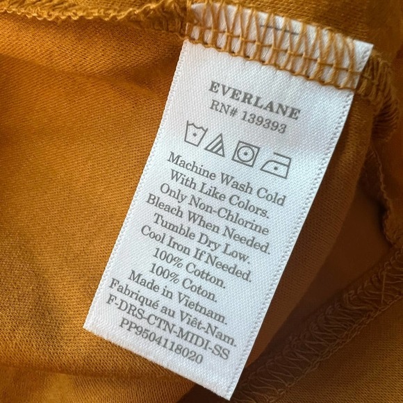 Everlane Luxe Cotton Seamed Tank Dress - Picture 9 of 9